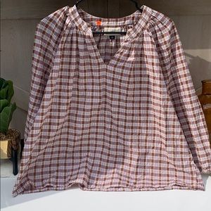 💎Universal Thread Women's Small Plaid Blouse